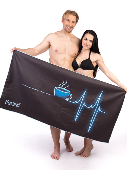 Coffee help rýchloschnúca osuška