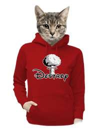 dámska mikina klokanka