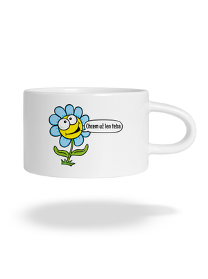 Chcem už len teba hrnček makronka White