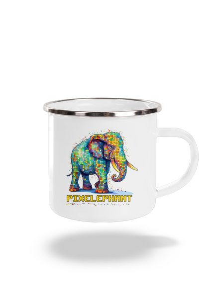 Pixelephant plecháčik White