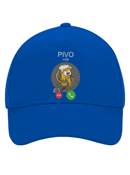 Pívo volá šiltovka baseballka Bright Royal