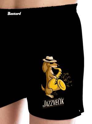 Jazzvečík pánske trenky Black