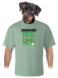 unisex tričko oversized