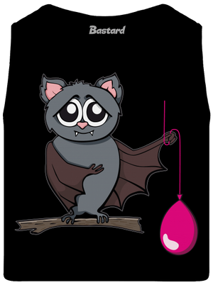 Netopier pánske tielko Black