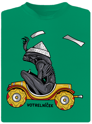 Votrelníček detské športové tričko Kelly Green Mal