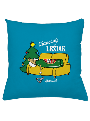 Vianočný ležiak vankúš Blue Turquoise
