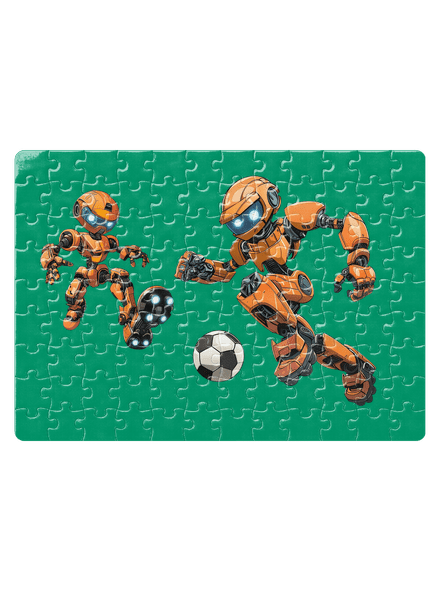 AI futbal puzzle White