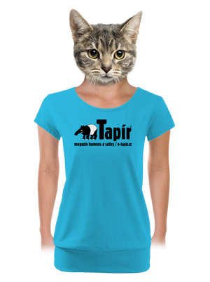 dámske tričko s lemom