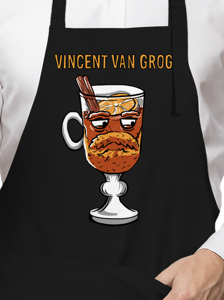 Vincent van Grog zástera Black