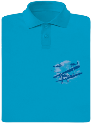 Rytieri nebies pánska polokošeľa Blue Atol