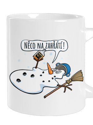 Niečo na zahriatie veľký hrnček White