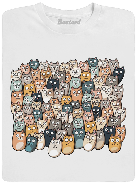 Nájdi čerta pánske tričko White