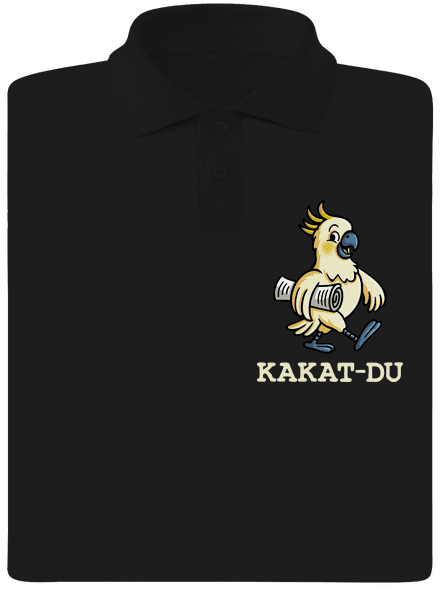 Kakat-du pánska polokošeľa Black
