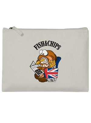 Fish and chips taštička Stracciatella