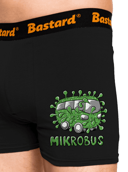 Mikrobus boxerky Black