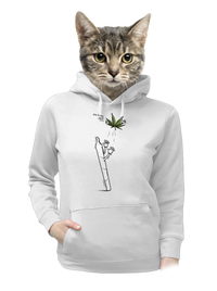 dámska mikina klokanka