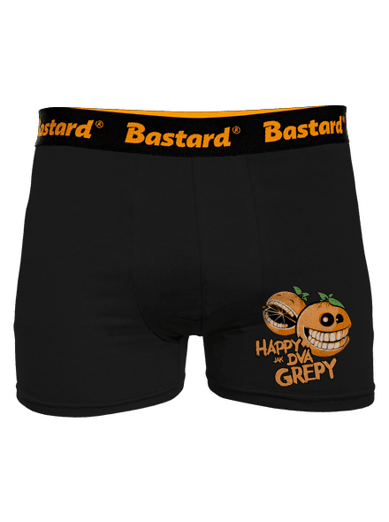 Happy grepy boxerky Black