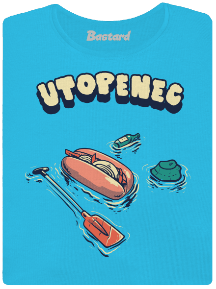 Utopenec dámske tričko Blue Atol