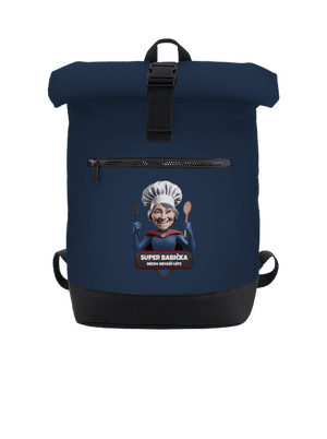 Super babička batoh French Navy