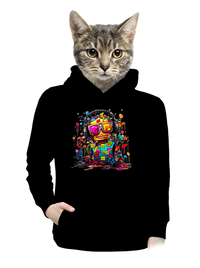 dámska mikina klokanka