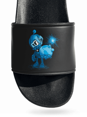 Časovaná bomba šľapky Black