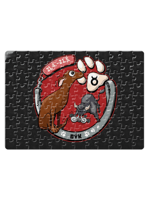 Psí horoskop: Býk puzzle White