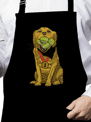 Zlatý retriever zástera Black