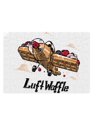 Luftwaffle puzzle White