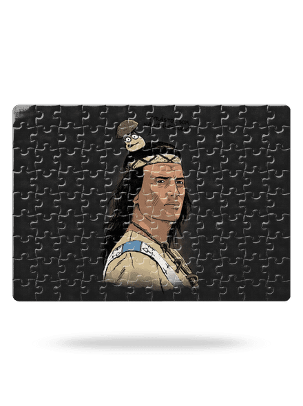 Vinnetou puzzle White