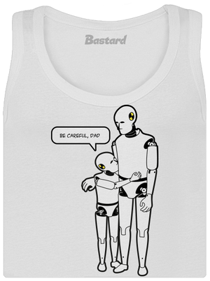 Sirota dámske tielko klasické White