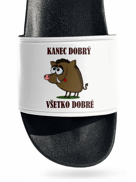 Kanec dobrý šľapky White