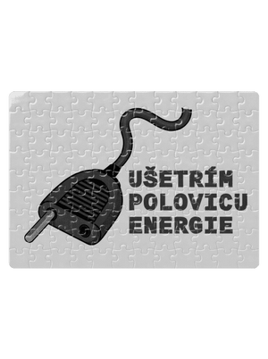 Ušetrím polovicu puzzle White