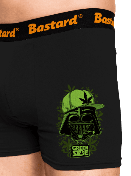 Green Side boxerky Black