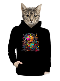 dámska mikina klokanka
