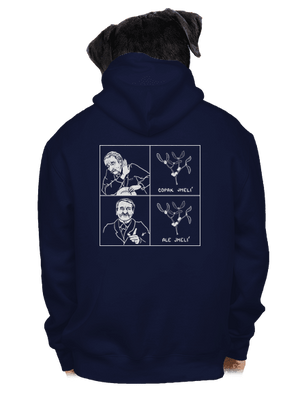 Cimrman: Copak jmelí pánska mikina na zips Navy