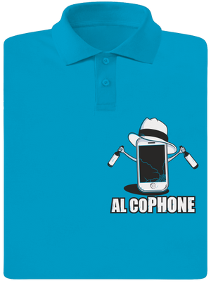 Al Cophone pánska polokošeľa Blue Atol