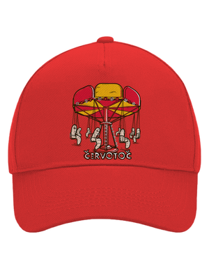 Červotoč šiltovka baseballka Classic Red