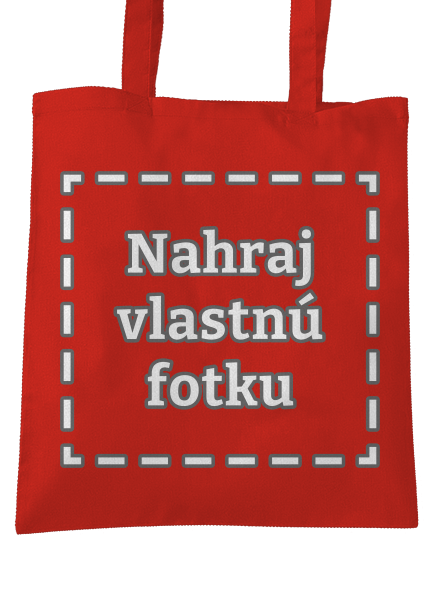 Vlastná potlač taška Bright Red