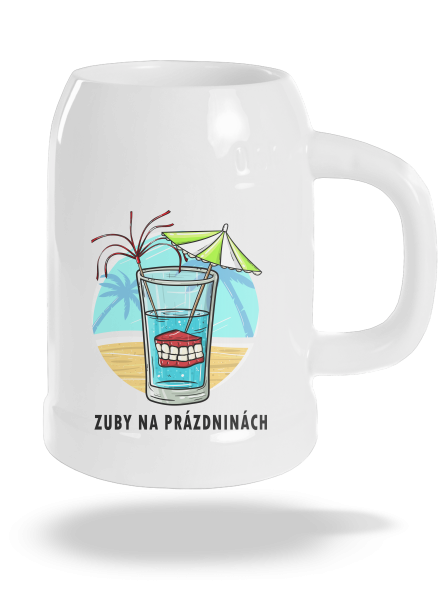 Zuby na prázdninách polliter White