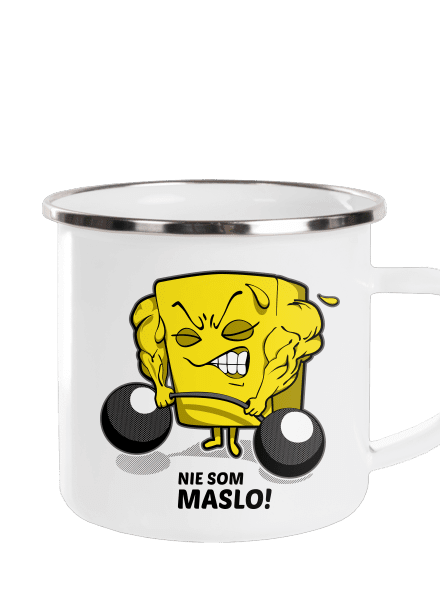 Nie som maslo plecháčik White
