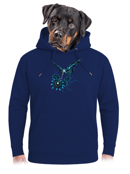 Fake Nature unisex mikina premium Navy