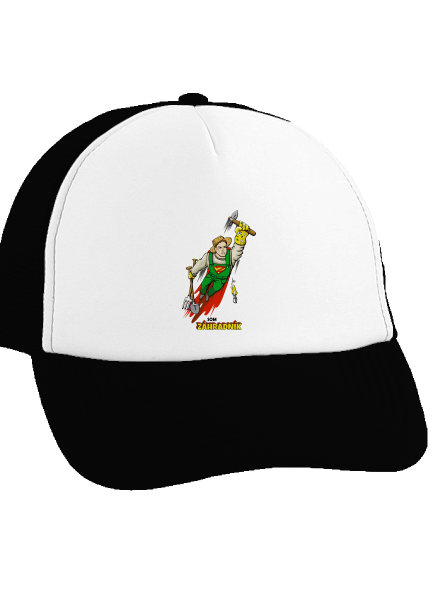 Záhradník šiltovka truckerka Black cap