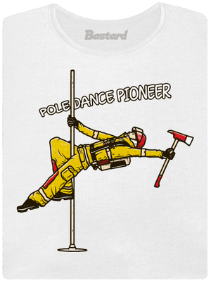 Pole Dance by Dežik dámske tričko White