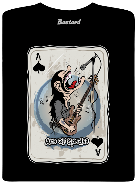 Ace of Spades pánske tričko Black