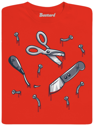 Halloween náradie pánske tričko Fiery Red