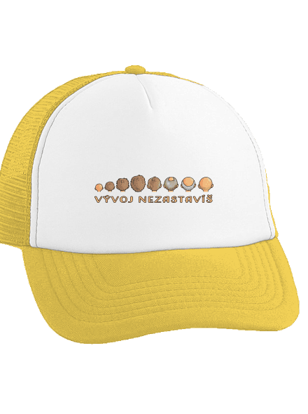 Vývoj nezastavíš šiltovka truckerka Sunflower cap