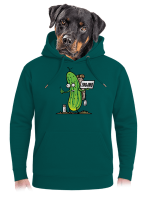 Autostop unisex mikina premium Emerald Green