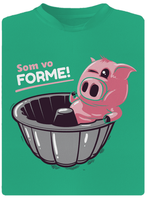 Vo forme pánske športové tričko Mint Mal