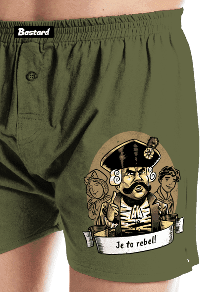 B14: S čerty nejsou žerty pánske trenky Khaki