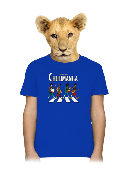 Chulimanga detské tričko Royal Blue